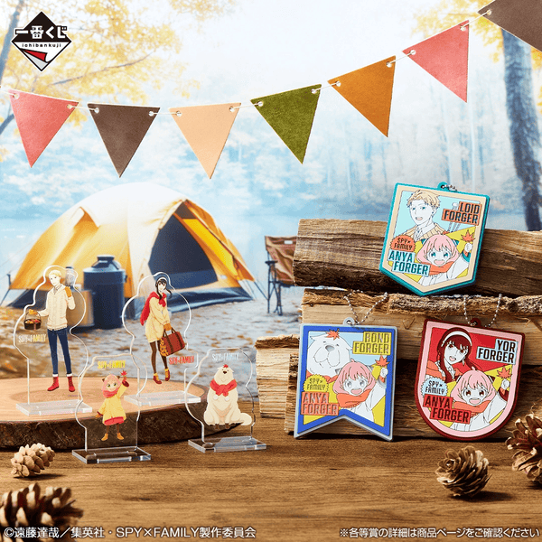 SPY×FAMILY 1番くじ Get ready to have fun! Ichiban Kuji Spy X Family Get ready to have fun! - E Prize Visual