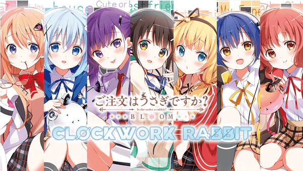 ご注文はうさぎですか『CLOCK WORK RABBIT B2タペストリー』６本 kuji-kuji-is-the-order-a-