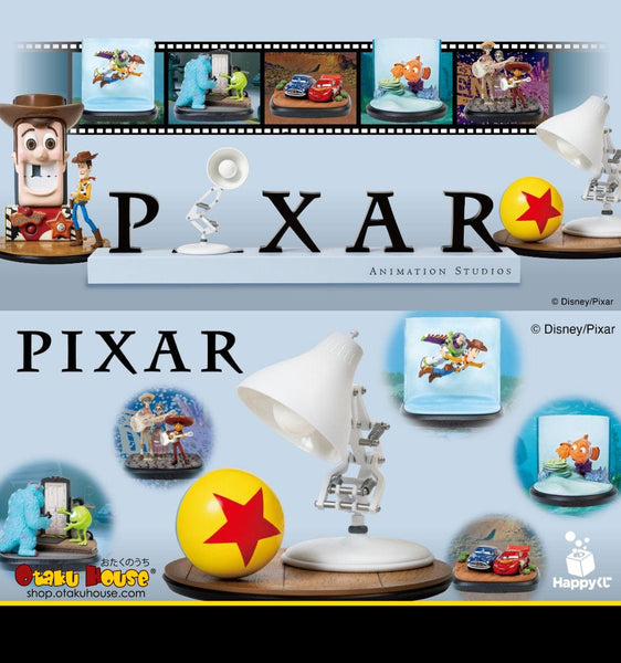 He4009-101♪【80】Happyくじ PIXAR A賞 ピクサーランプ&ピクサー