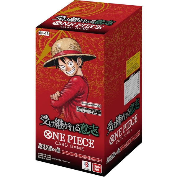 One Piece Carrying on His Will (OP-13) Booster Pack (Japanese)