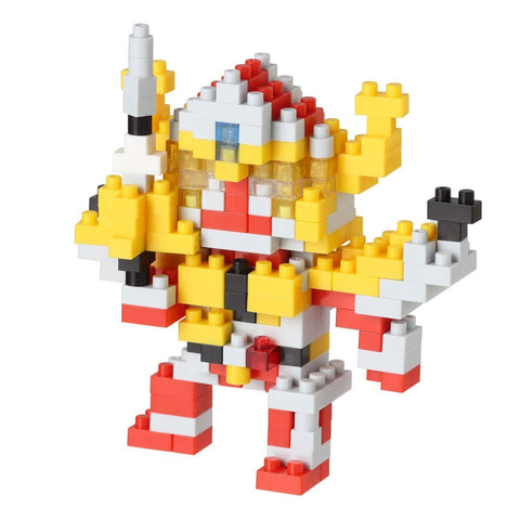 Kawada NBTN-004 nanoblock Kamen Masked Rider Baron Banana Arms packaging front view