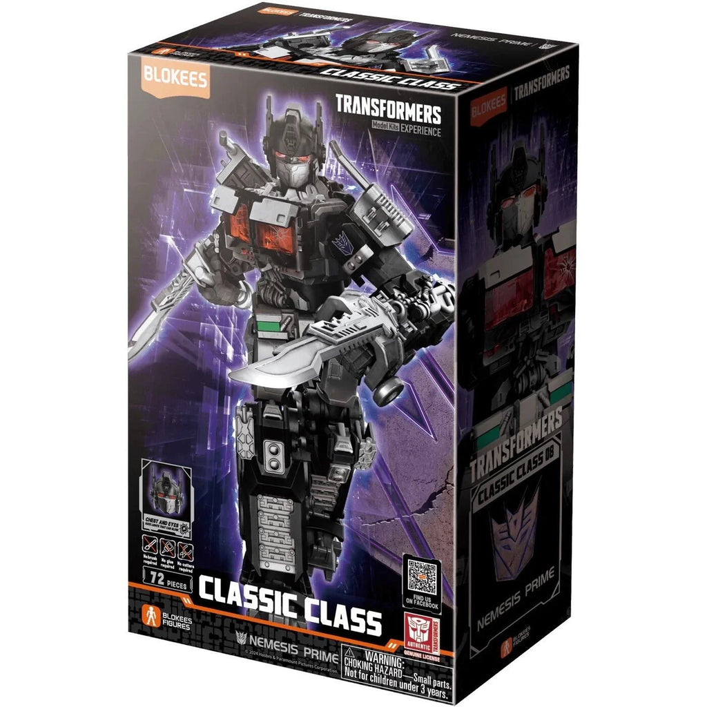 Transformers Classic Class(CC) 08 Nemesis Prim Model Kit - Luminous Eyes