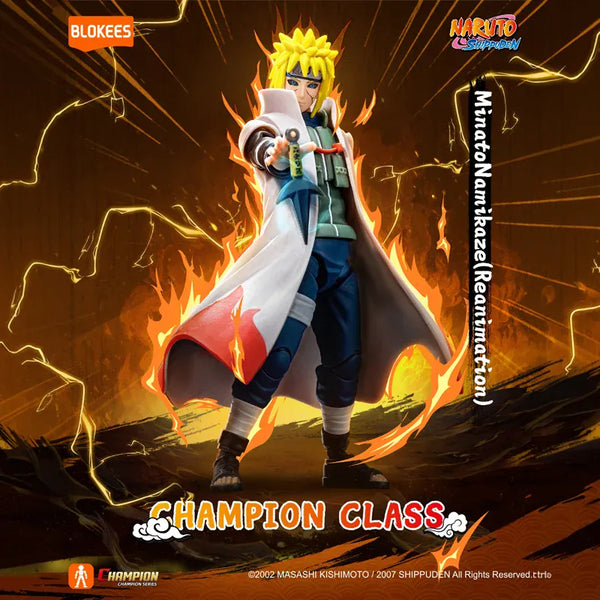 Naruto Shippuden Minato Namikaze Reanimation Champion Class Action