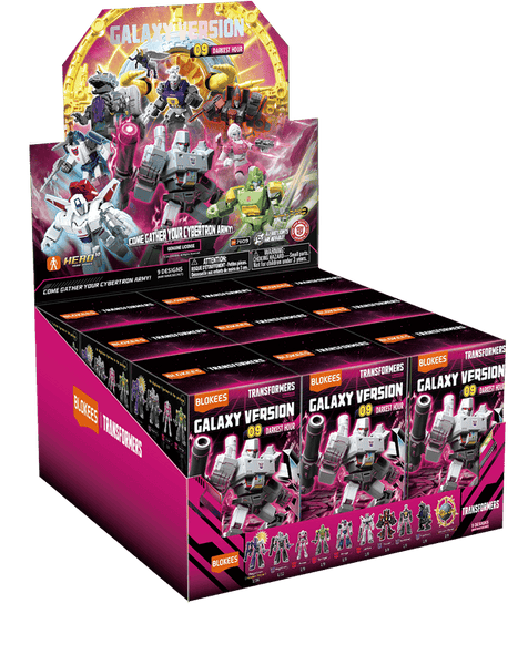 Transformers Blokees Galaxy Version 09 Darkest Hour Box Set - 9