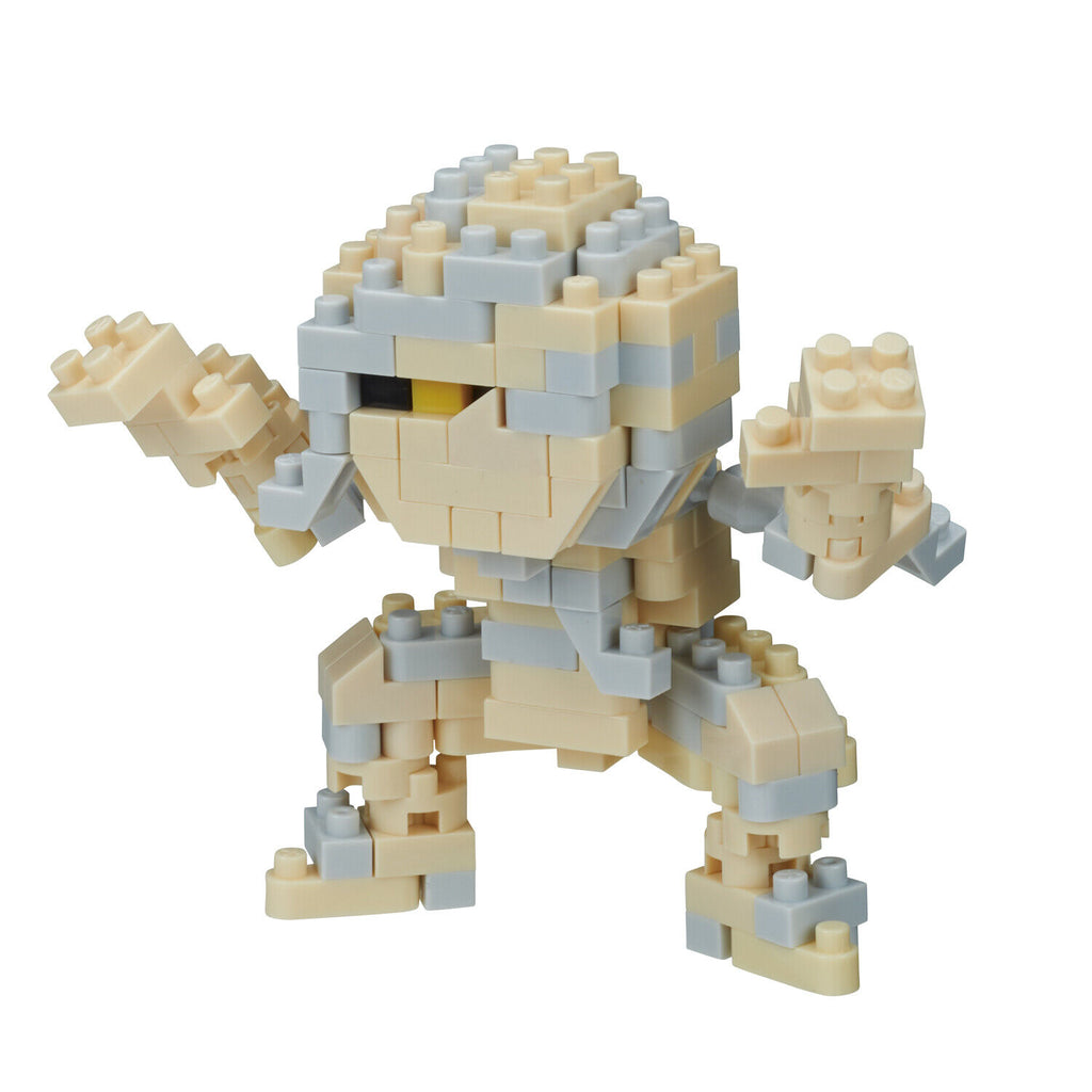 Front view of Nanoblock Mummy NBC-317 packaging