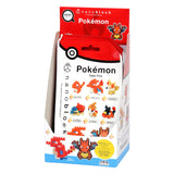 Nanoblock Pokémon Type: Fire NBMC-11 packaging front view with 6 pieces inside.