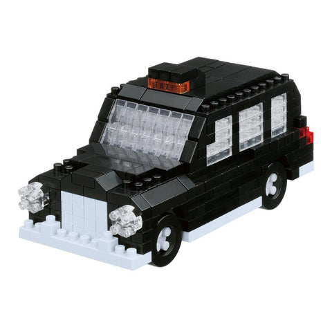 Nanoblock Taxi of London NBH-141 - high-quality front view