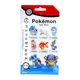 NBMC_16 Nanoblock Mininano Pokemon Water Type: 1Box (6pcs) - front view