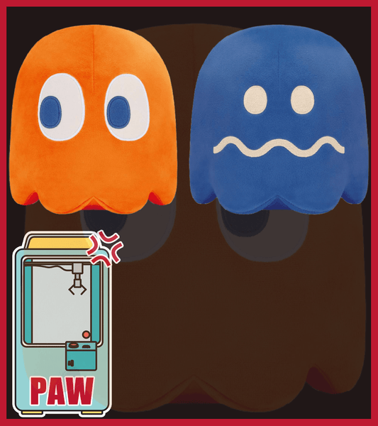 Claw Machine Pac Man Mofugatto Plush Clyde Vulnerable Ghost Large