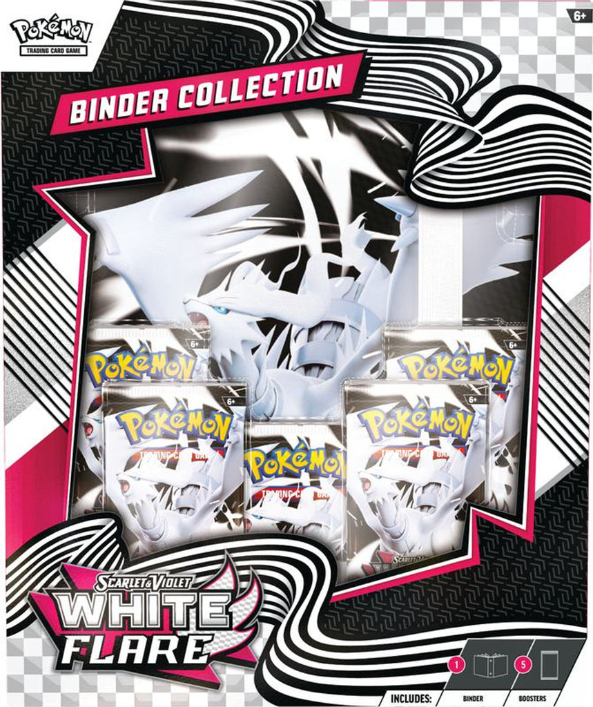 Pokemon SV10.5 White Flare Binder Collection official product image with a clean and professional look.