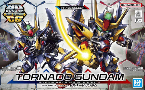 SD Gundam Cross Silhouette Tornado Gundam front view