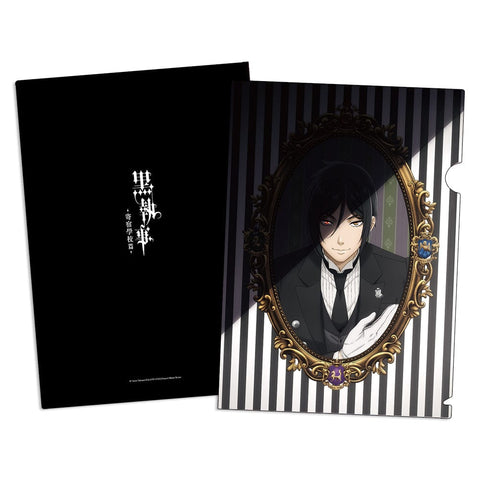 Stationery Clear File - Black Butler - Sebastian Michaelis