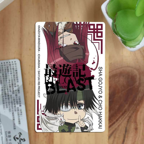 Stationery Most Travel Reload Blast Card Sticker B