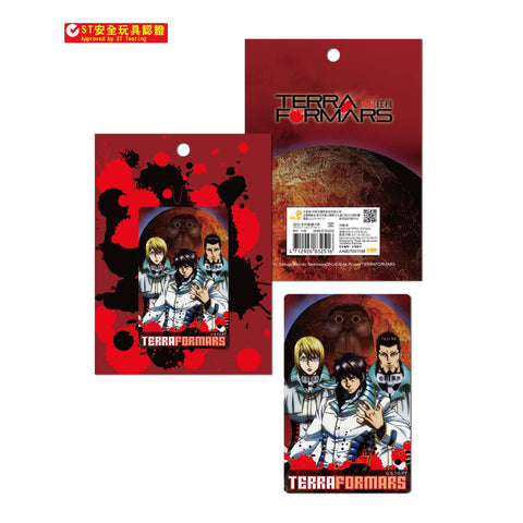 Stationery Terraformars - Card Sticker A - Mars Expedition Crew
