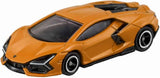 Takara Tomy Tomica No.107 Lamborghini Revuelto displayed