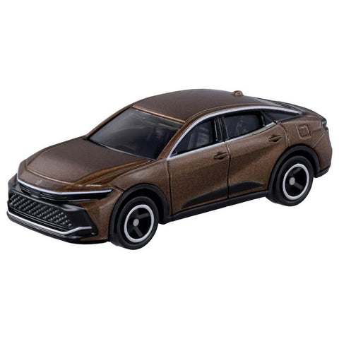 Front view of Takara Tomy Tomica No.72 Toyota Crown diecast car