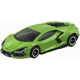 Tomica No.107 Lamborghini Revuelto First Special Edition front view