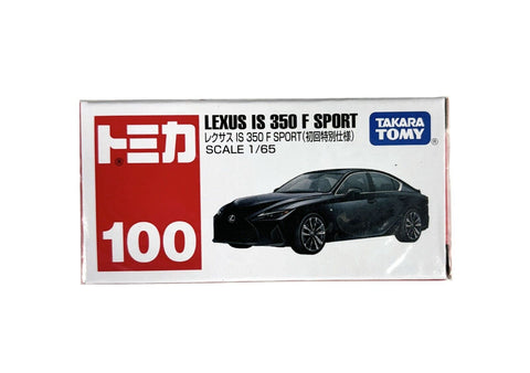 TOMICA No.100 LEXUS IS 350 F SPORT - First Special Edition side view