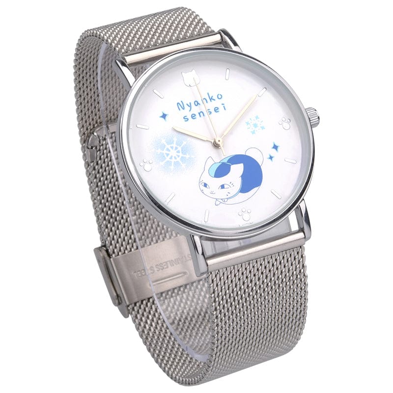 Watch Natsume Yujin-Cho - Nyanko Sensei Mesh Band Watch (Milan Steel Belt)