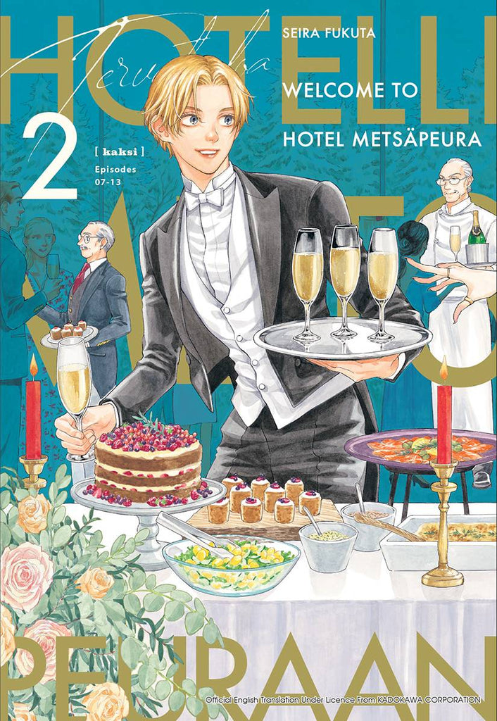 Front view of Welcome to Hotel Metsäpeura 02 book cover by Seira Fukuta