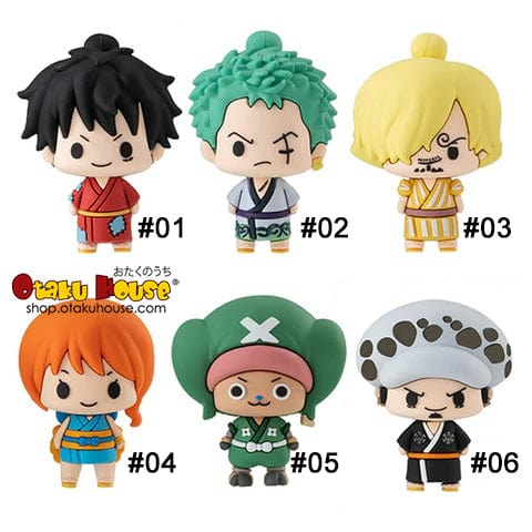 One Piece Rubber Mascot -Film Gold- (Set of 12) (Anime Toy