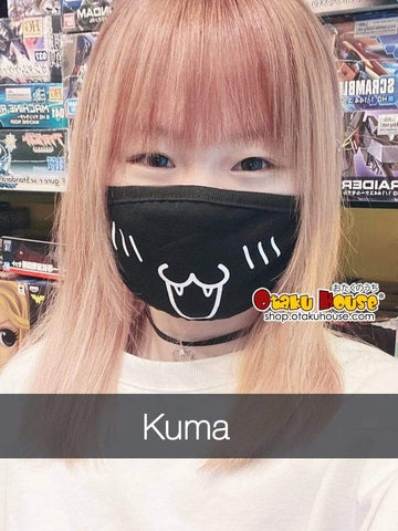 Harujuku Masks Harajuku Face Mask (Re-usable) - Kuma