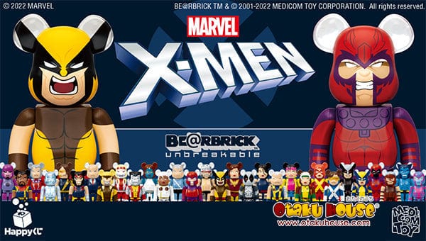 Kuji - BE@RBRICK - Marvel X-Men (OOS)