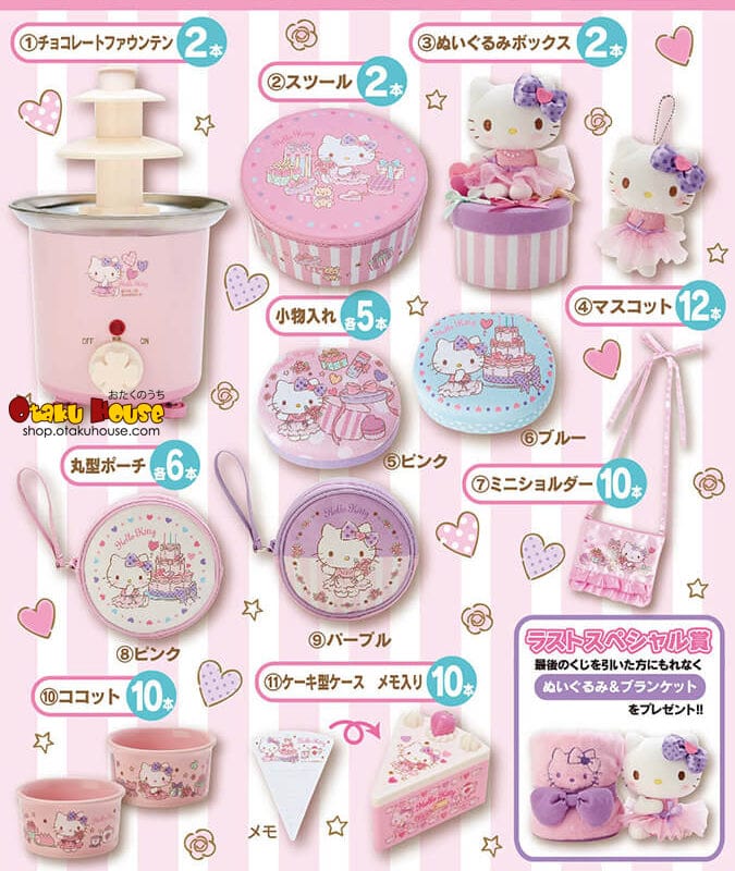 Kuji Kuji - Hello Kitty Birthday Party by Sanrio (OOS)