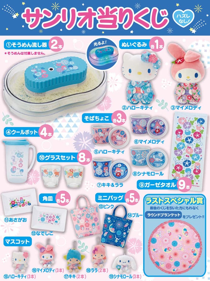 Kuji Kuji - Sanrio Japanese Style Summer (OOS)