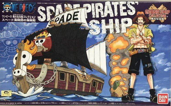 Model Kit - One Piece Grand Ship Collection - Spade Pirates Pirate Ship -  Otaku House USA