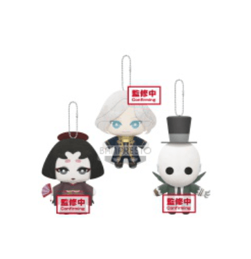 Plush IDENTITYV MASCOT PLUSH~GEISHA/PHOTOGRAPHER/THE RIPPER