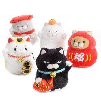 Hige Manjyuu Lucky Cat Plush 2