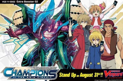 Trading Cards CardFight!! Vanguard V (Champions of the Asia Circuit) Extra Booster Single Pack - English Ver <br>[Pre-Order]