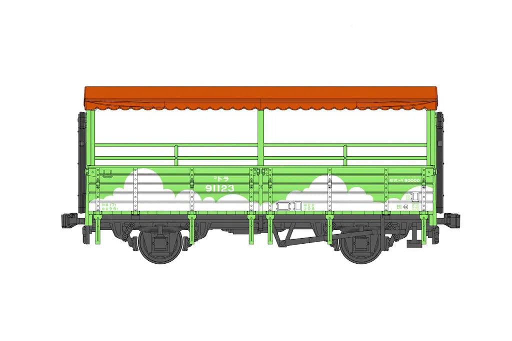 PLUMPMOA Original Trolley Train (Märchen Green Painting)<br>[Pre-Order 22/03/26]