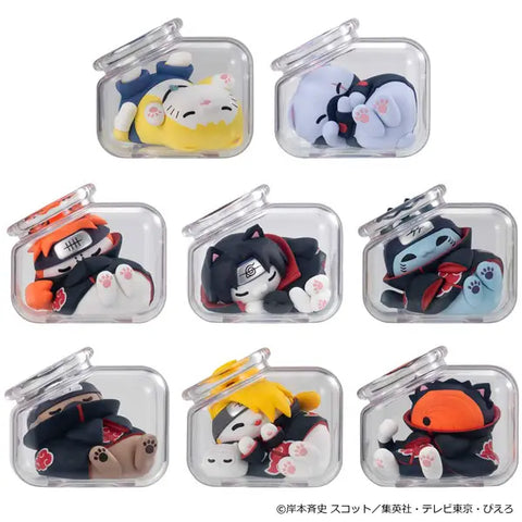 Naruto Mega Cat Project Naruto Shippuden Good Night Nyaruto! Gathering Akatsuki Edition Vol.2 (Box of 8pcs) (853777)<br>[Pre-Order 14/11/26]