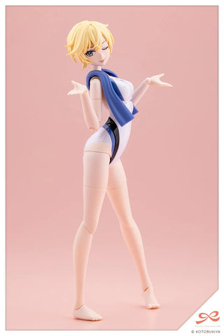 Sousai Shojo Teien Rui Saotome Touou High School Competitive Swimsuit Dreaming Style White Dolphin (JK037)<br>[Pre-Order 07/04/26]