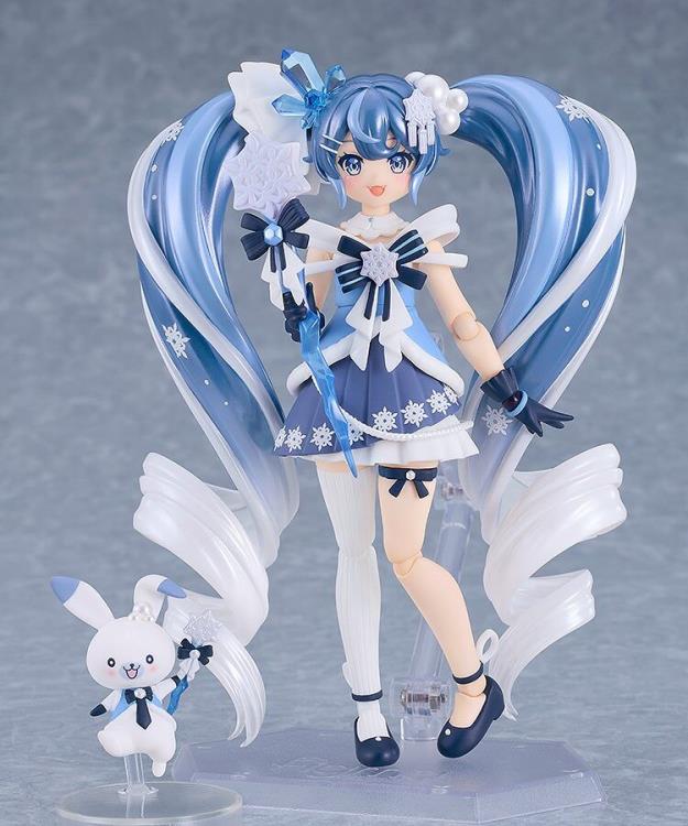 Character Vocal Series 01: Hatsune Miku Snow Miku: Crystal Snow ver. Figma No.669<br>[Pre-Order 16/11/25]