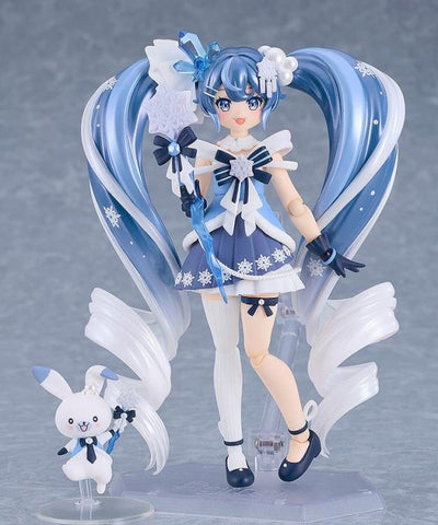 Character Vocal Series 01: Hatsune Miku Snow Miku: Crystal Snow ver. Figma No.669<br>[Pre-Order 16/11/25]