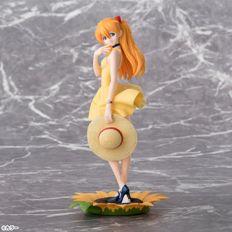 Sega-Neon Genesis Evangelion – Luminasta: Asuka Summer Dress Ver. 2 (with Sunflower Base)<br>[Pre-Order]