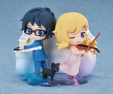 Your Lie in April Qset+ Kaori Miyazono & Kosei Arima Figurine <br>[Pre-Order 17/11/24]