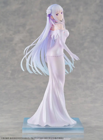 Re:Zero-Starting Life in Another World-Emilia Wedding dress Ver. 1/7 Complete Figure<br>[Pre-Order 27/09/26]