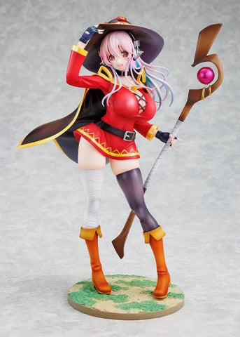 Super Sonico/Konosuba-God's blessing on this wonderful world! Megumin collaboration ver. Figurine<br>[Pre-Order 12/10/25]