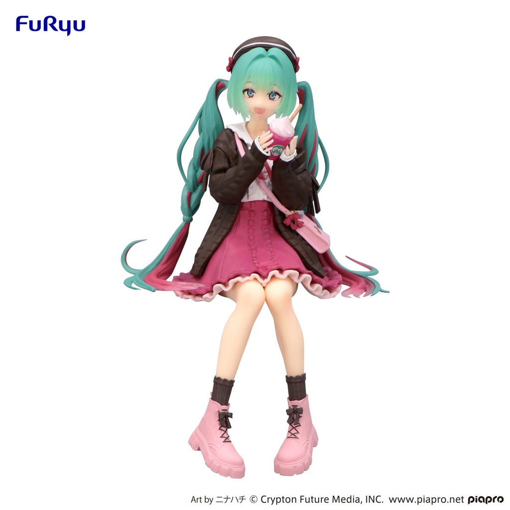 HATSUNE MIKU N STOPPER FIGURE AUTUMN DATE PINK VER. 4582702272559