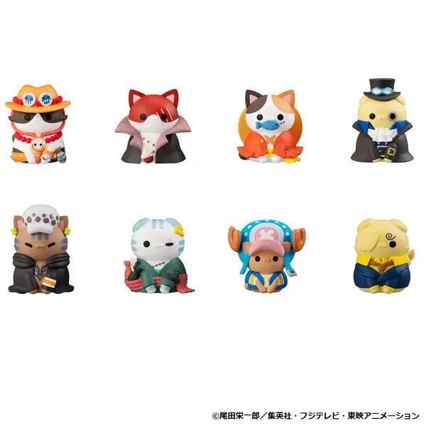 One Piece Mega Cat Project One Piece Nyan Piece Nyan! I Will Become the Pirate King Nyan! (Box of 8 pcs) (852152) Repeat<br>[Pre-Order 19/09/26]