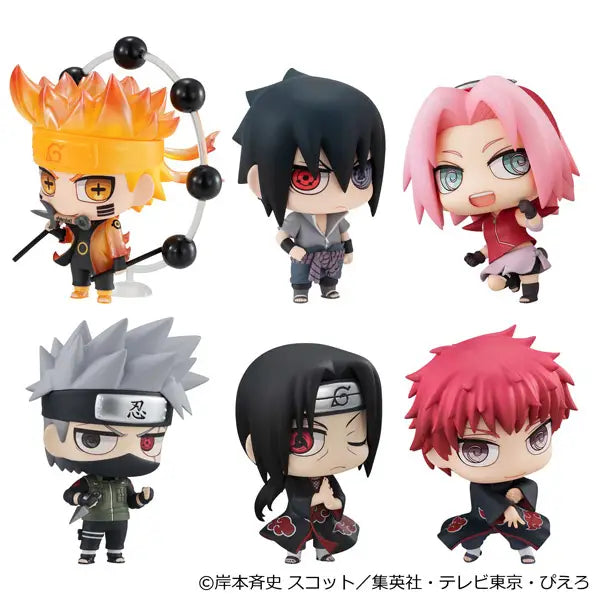 Naruto ChimiMega Series Naruto Shippuden Mascot Collection 1 (Box of 6pcs)(853616)<br>[Pre-Order 13/10/26]