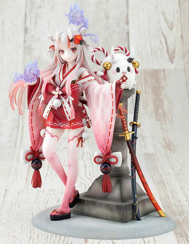Hololive Production Nakiri Ayame Shrine Maiden Fortune Outfit Ver. PV216 Figurine<br>[Pre-Order 03/12/25]