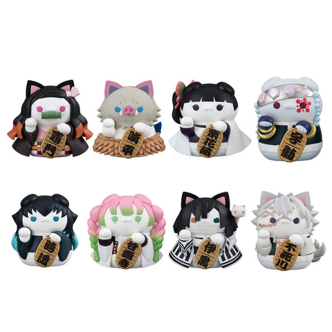 Demon Slayer: Kimetsu no Yaiba Mega Cat Project Demon Slayer Fortune Cats ver. 02 set With Gift (849459)<br>[Pre-Order 14/04/26]