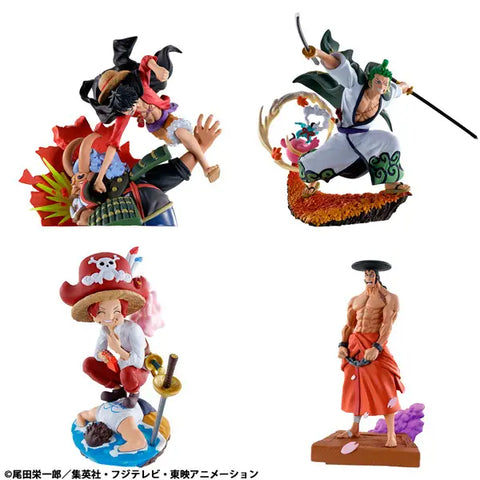 One Piece Pettitrama series Logbox Rebirth One Piece Wano Kuni vol.1 (Box of 4 pcs) (519452)<br>[Pre-Order 15/09/25]