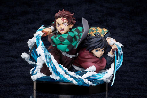 Demon Slayer: Kimetsu no Yaiba Tanjiro & Giyuu non-scale figure<br>[Pre-Order 31/08/25]