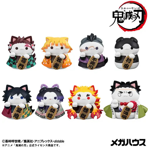 Demon Slayer: Kimetsu no Yaiba Mega Cat Project Fortune Cats ver. 01 (Box of 8 pcs) (848834)<br>[Pre-Order 14/03/26]